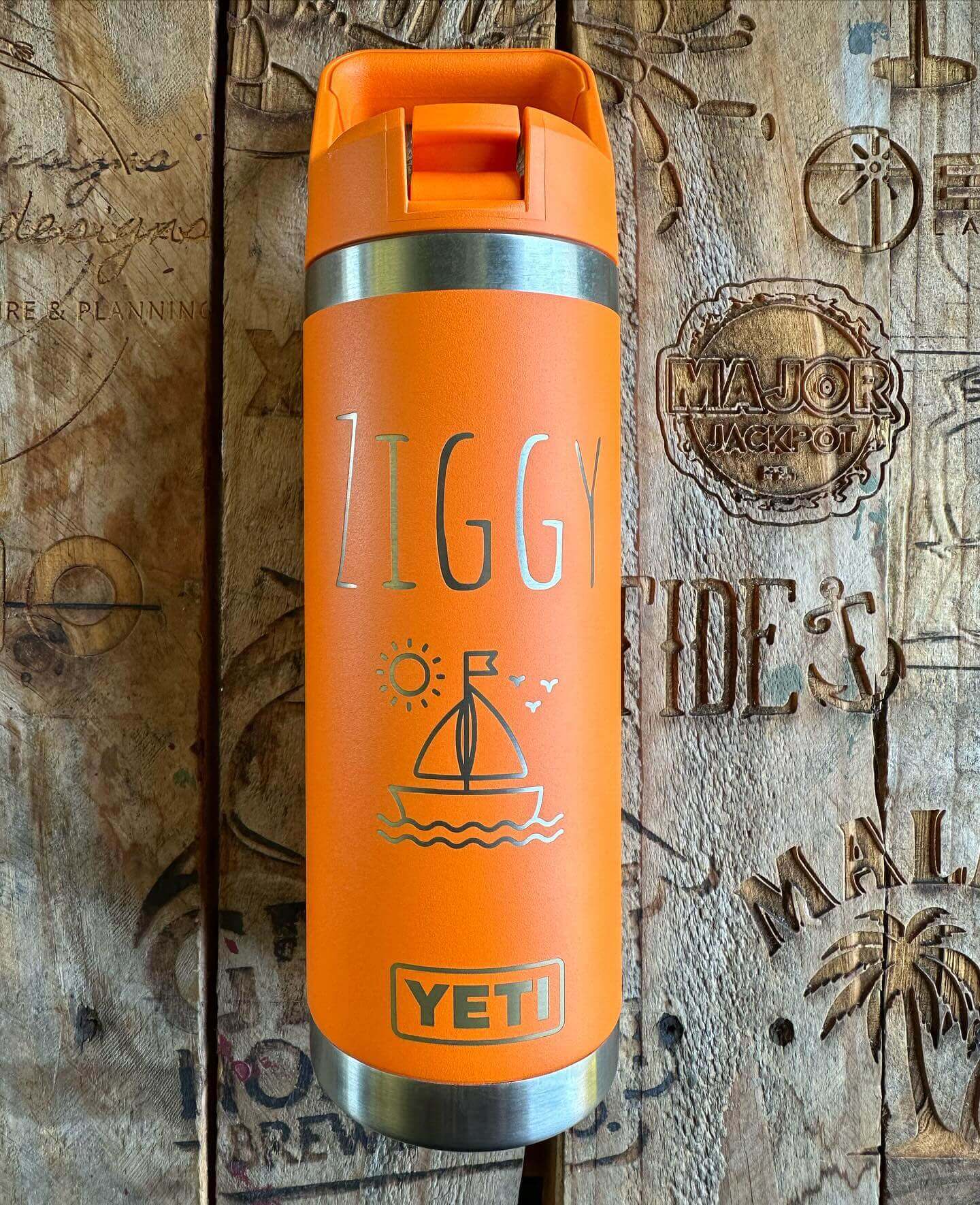 Custom Laser Engraving on Popular Drinkware Brands - ETCH Laser Engraving