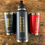 Elevate Your Sipping Experience: The Allure of Custom Engraved and Etched Yeti Drinkware - ETCH Laser Engraving