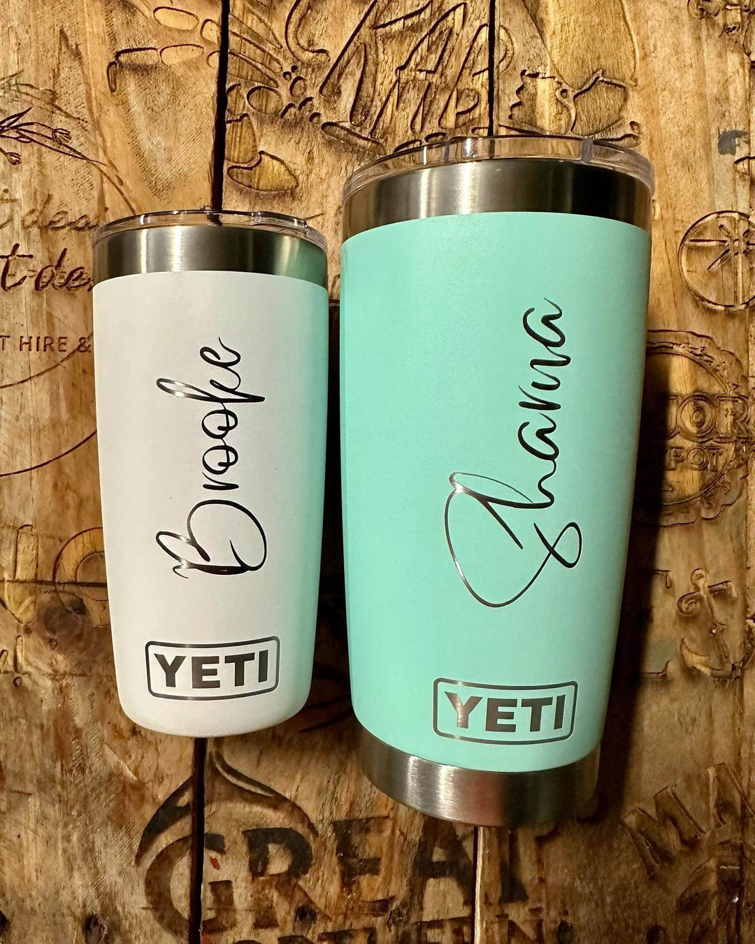 Personalized Yeti Engraving: Unique Wedding Favors