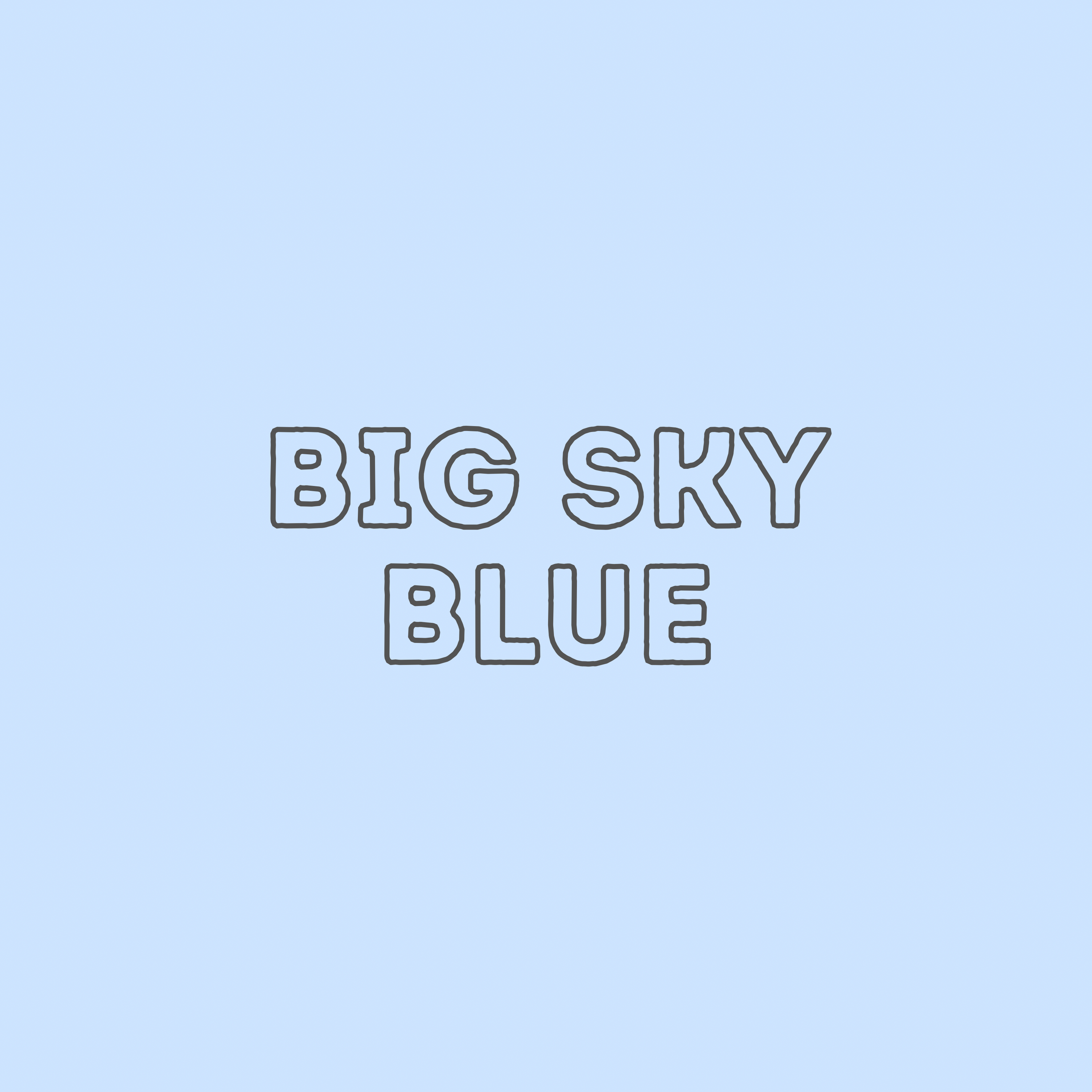 Big Sky Blue