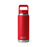 26 OZ (760ML) YETI RAMBLER Bottle With Straw Lid