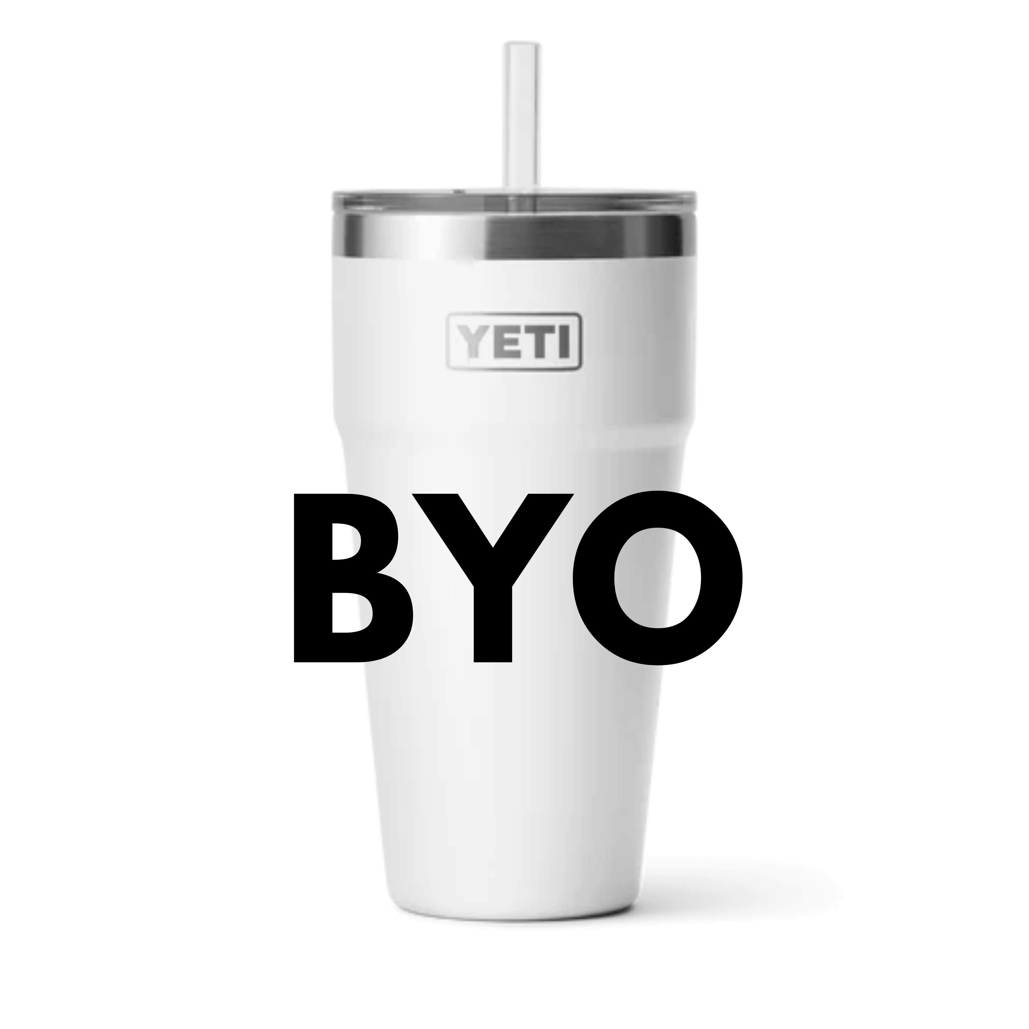 Custom Engraved | 26 OZ YETI RAMBLER Straw Stackable Cup | BYO Option Available