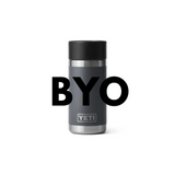 Custom Engraved | 12 OZ (354ML) YETI RAMBLER Bottle with Hotshot Cap | BYO Option Available