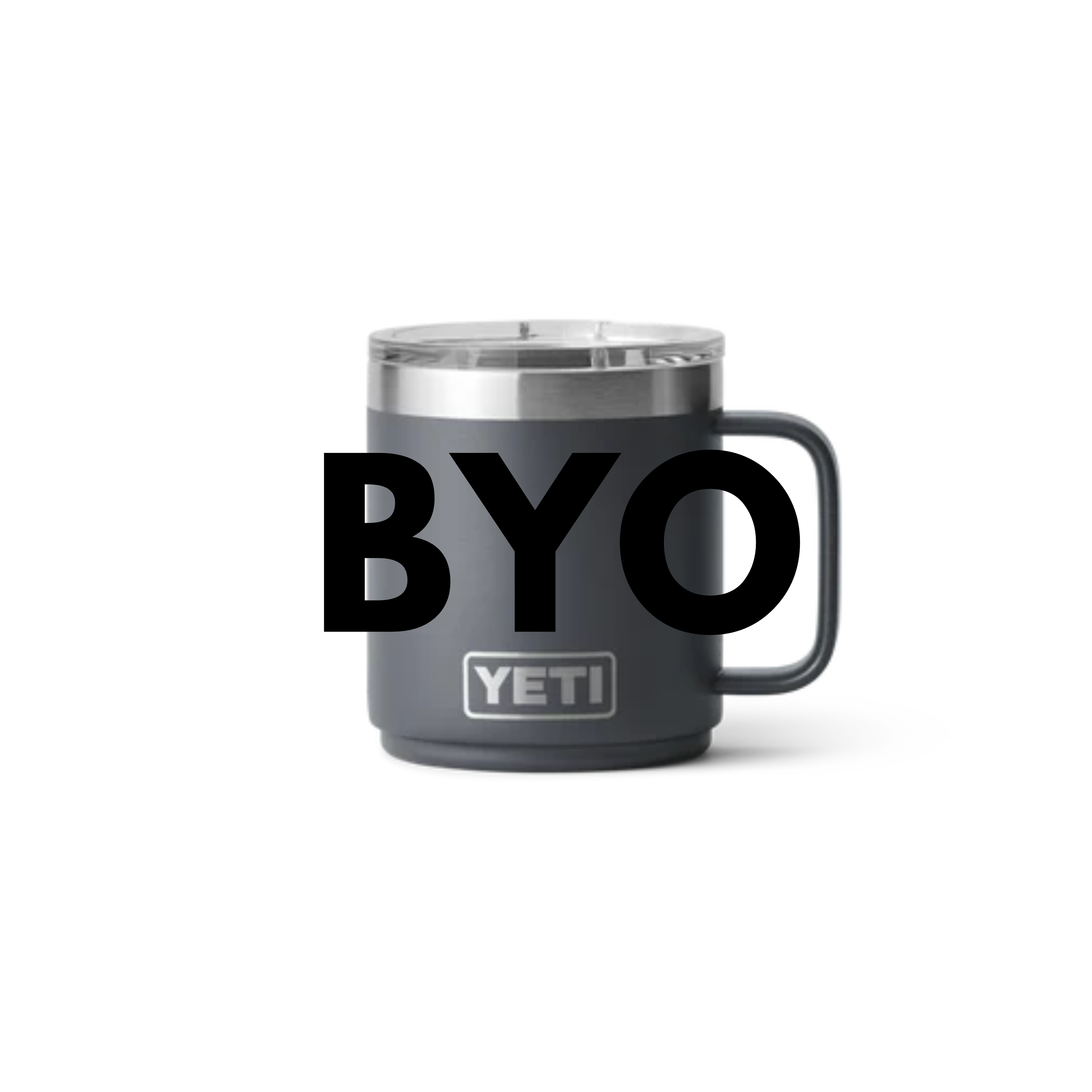 Custom Engraved | 10 OZ (296ML) YETI RAMBLER Stackable Mug | BYO Option Available
