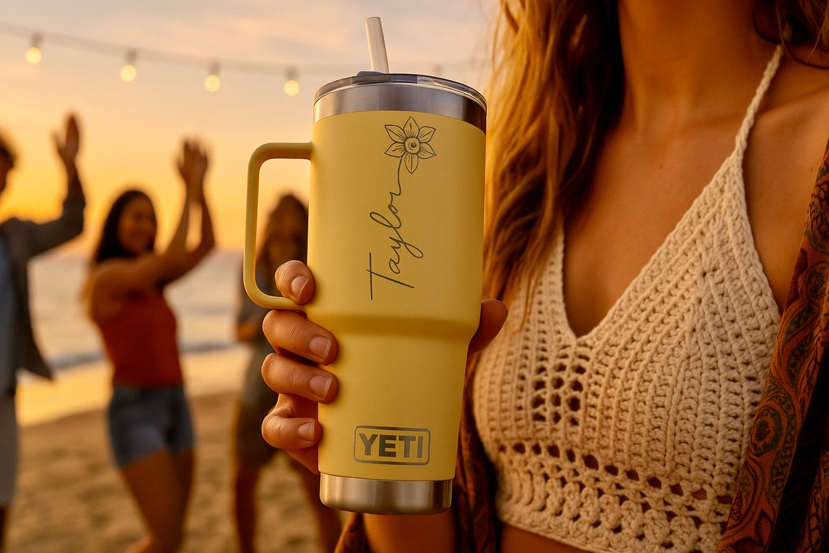 Yeti Customisation Examples Custom YETI® Engraving Australia | Personalised Laser Etching – ETCH ...