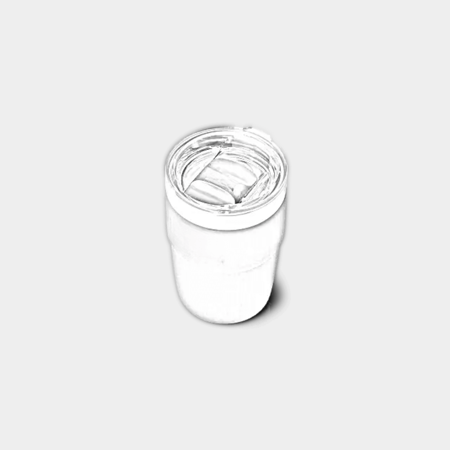 Customisable 8 oz YETI Rambler stackable cup with Durasip ceramic lining, engraved by ETCH Laser Engraving, featuring a sleek design