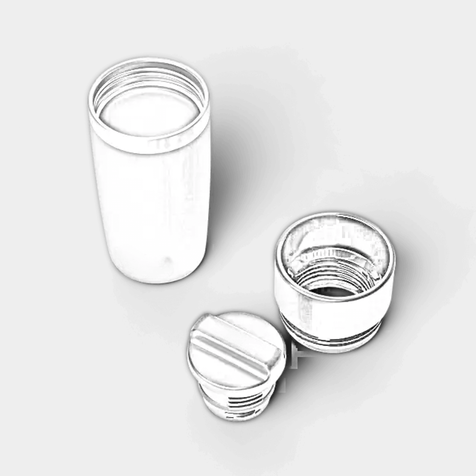 Customizable 12 oz YETI Rambler travel bottle with commuter cap, engraved with ETCH Laser Engraving logo.