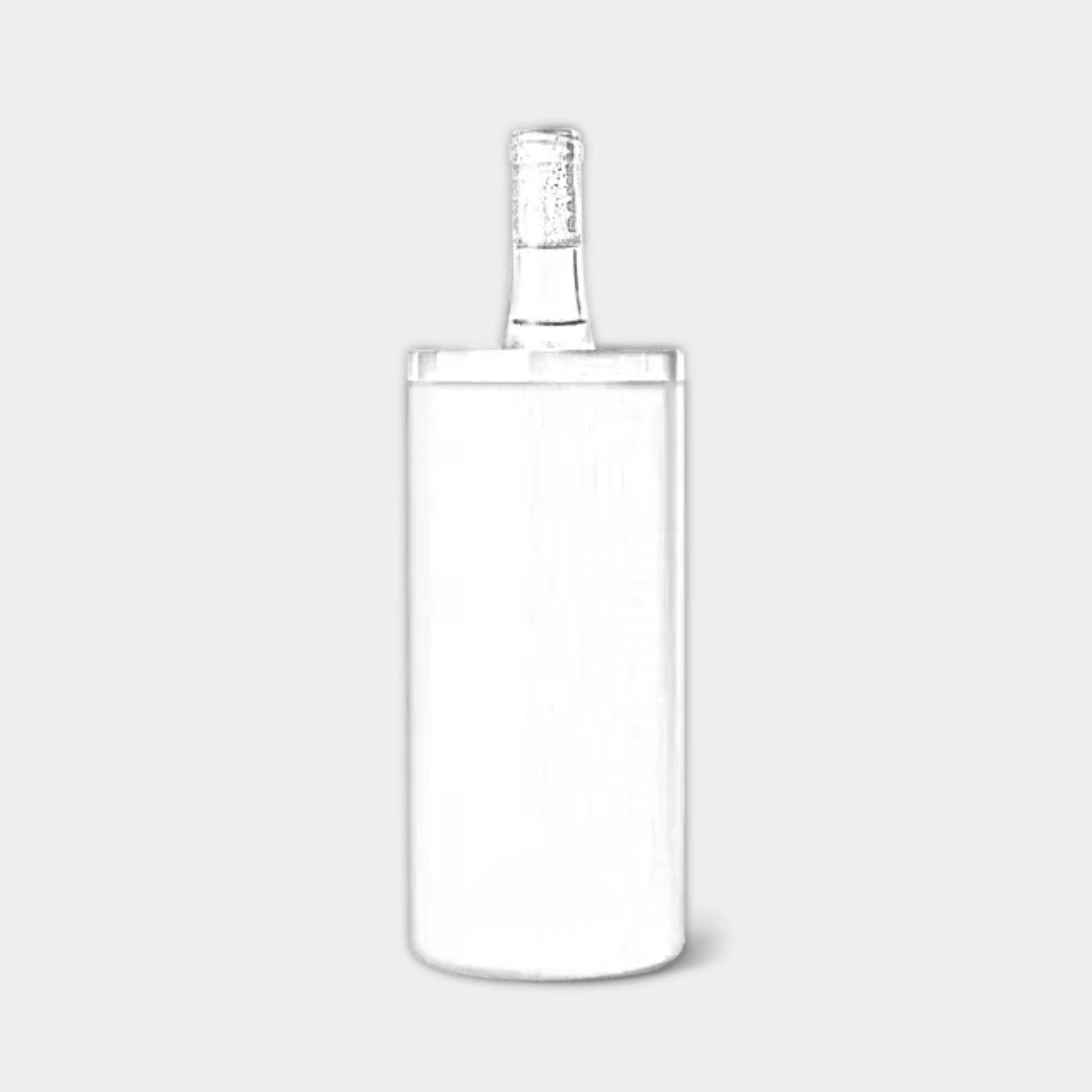 Customizable YETI RAMBLER wine bottle chiller with laser-engraved ETCH branding, featuring a stainless steel finish and sleek design.