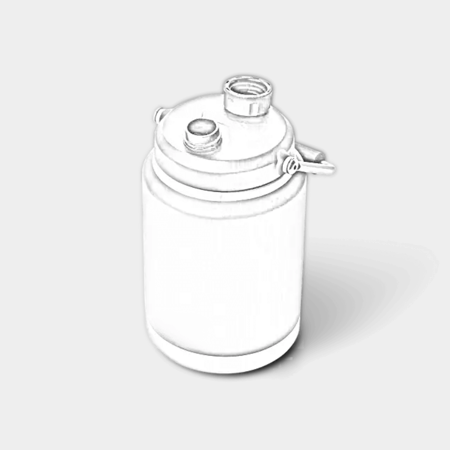 Customizable half-gallon YETI Rambler jug with laser-engraved design, featuring durable stainless steel construction and ergonomic handle.