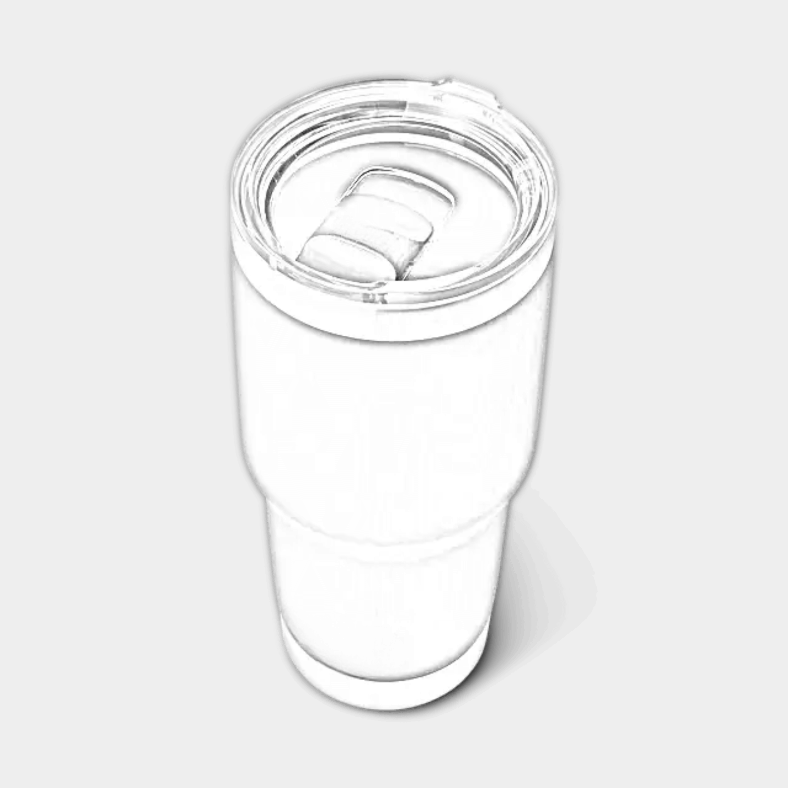 Customisable 30 oz YETI Rambler Tumbler with laser-engraved design, featuring stainless steel construction and spill-resistant lid.