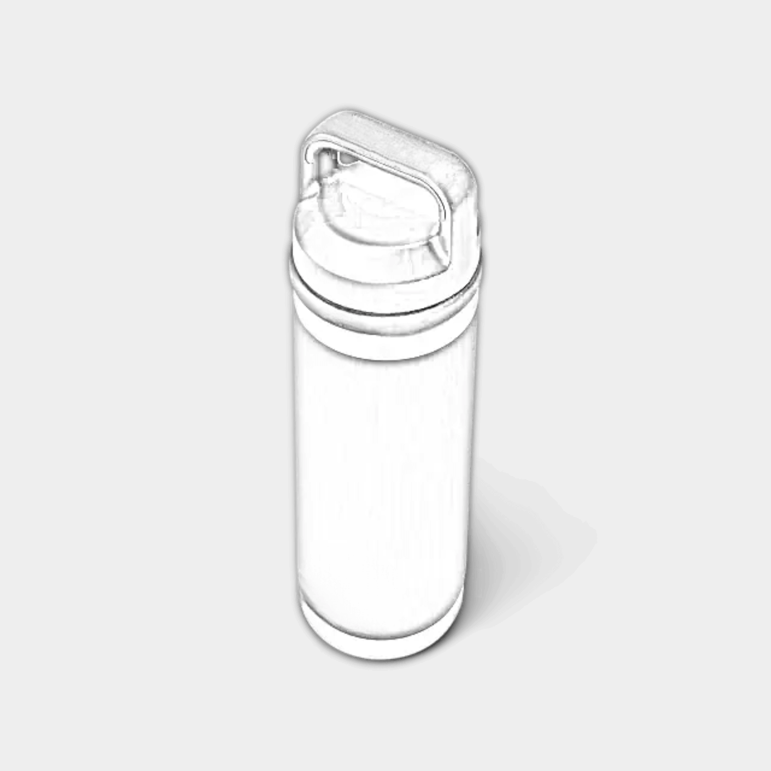 Customizable 18 oz YETI Rambler bottle with chug lid featuring engraved design, made by ETCH Laser Engraving.