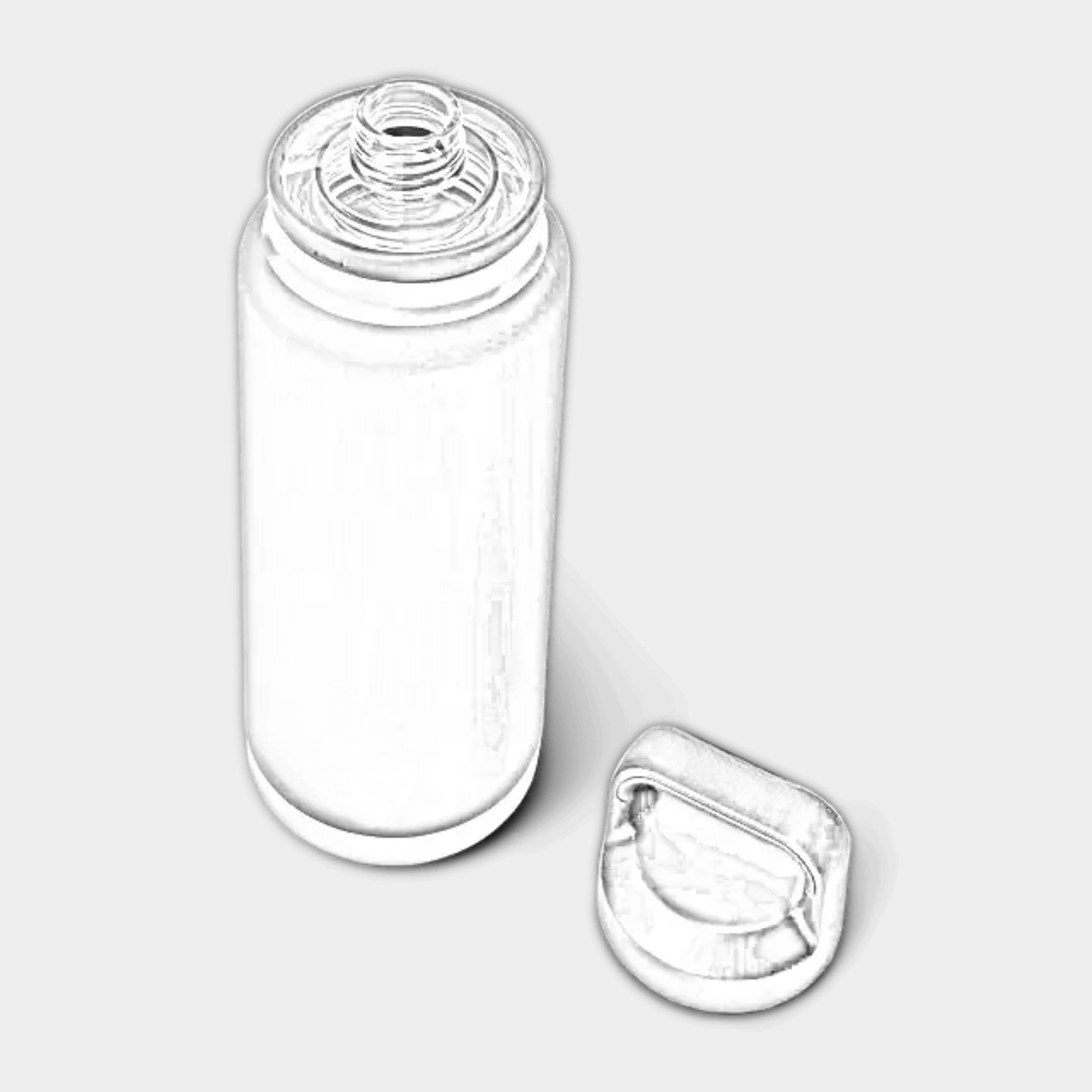 Customizable 36 oz YETI Rambler bottle with chug lid, engraved by ETCH Laser Engraving, shows a sleek stainless steel design.
