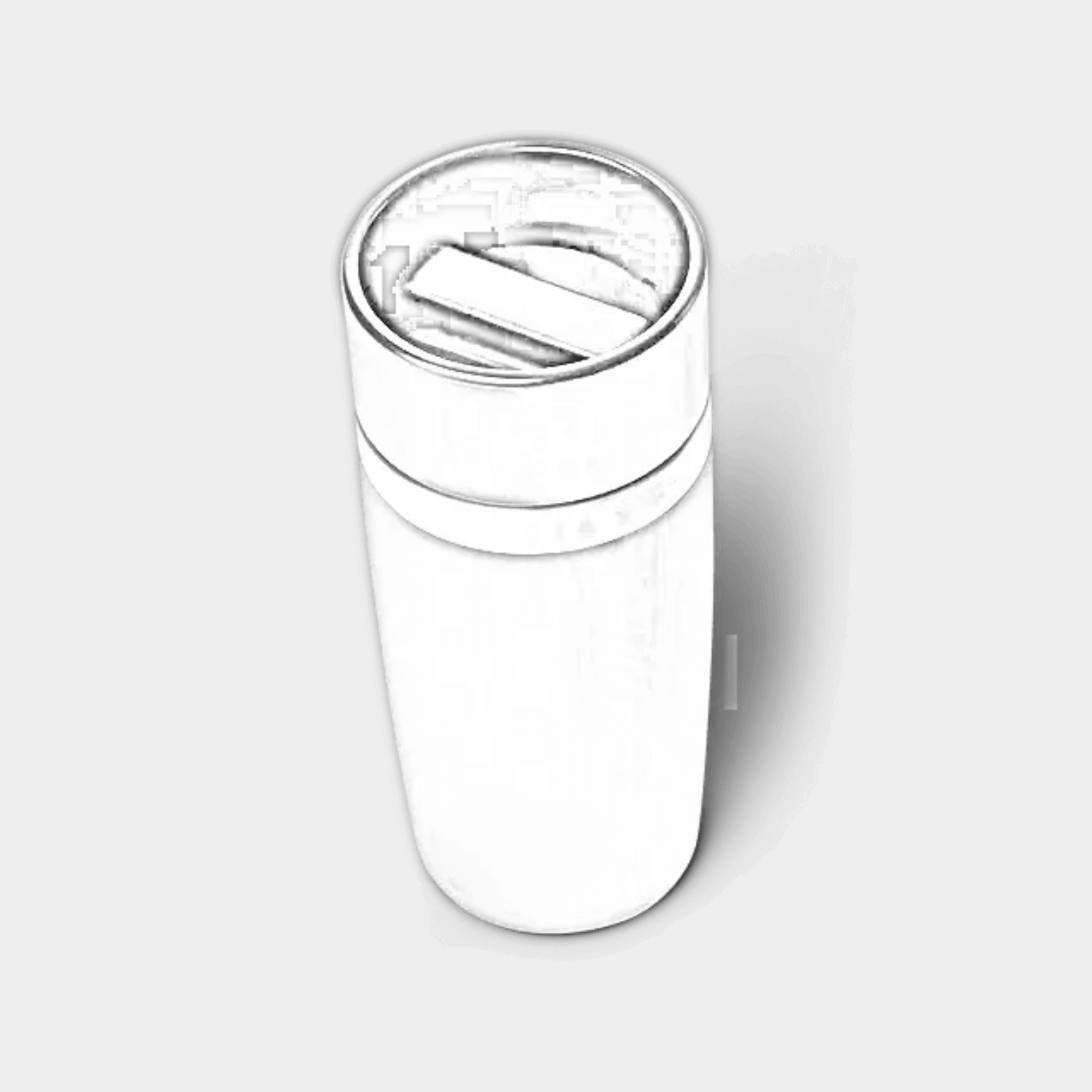 Customizable 12 oz YETI Rambler travel bottle with commuter cap, featuring laser-engraved ETCH branding and durable stainless steel design.