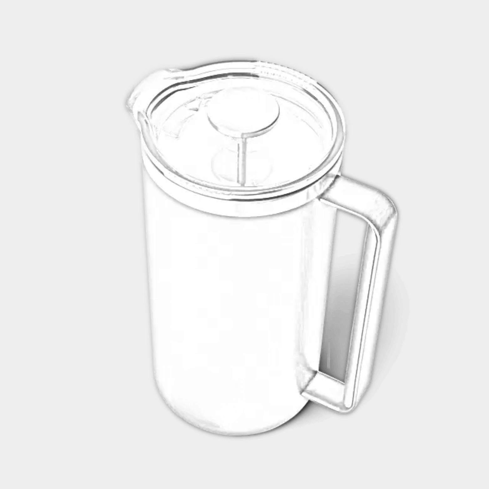 Customizable 64 oz YETI Rambler French Press with engraved ETCH Laser Engraving logo, black and stainless steel design.