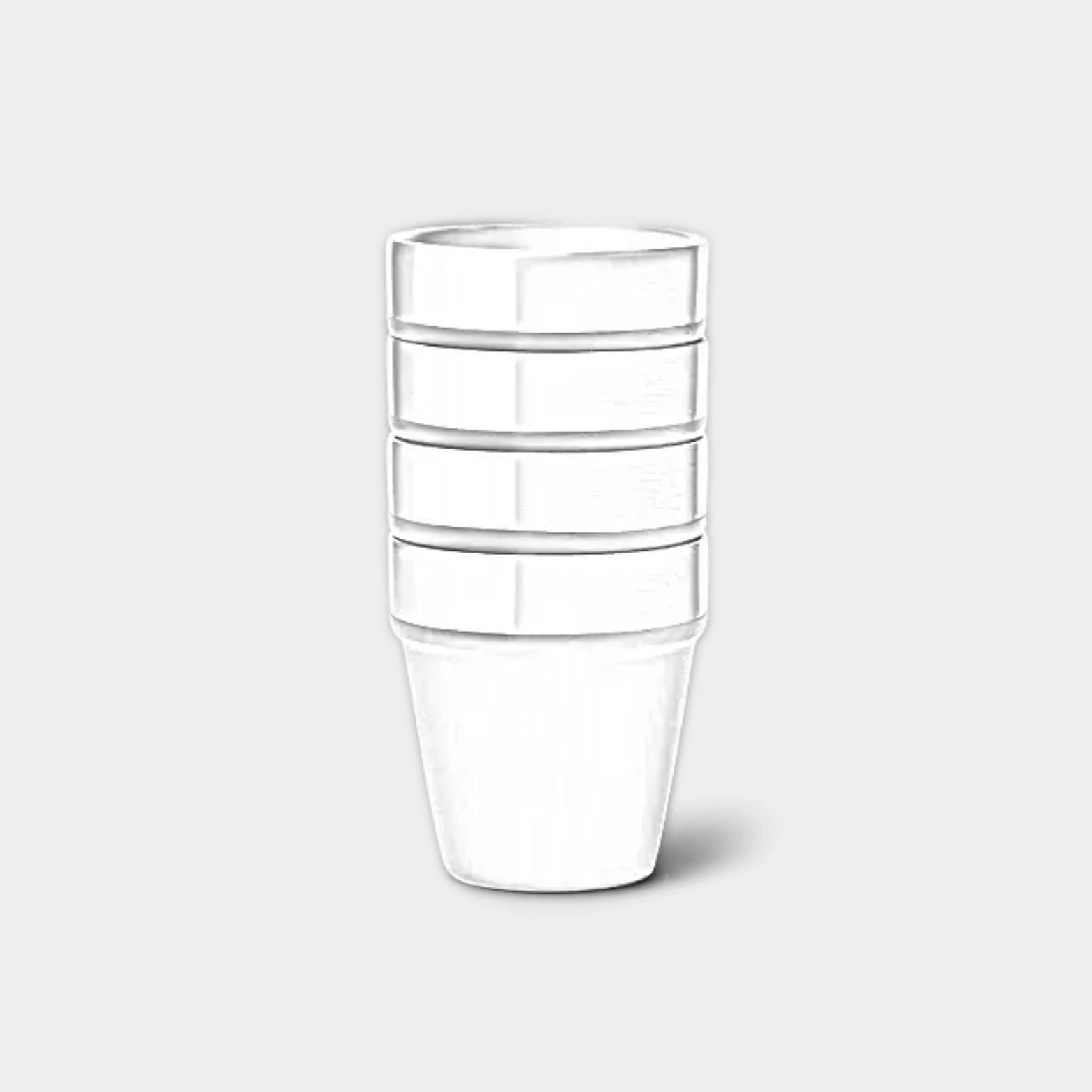 Customizable YETI shot glasses with engraved designs and carrying case, featuring durable stainless steel construction.