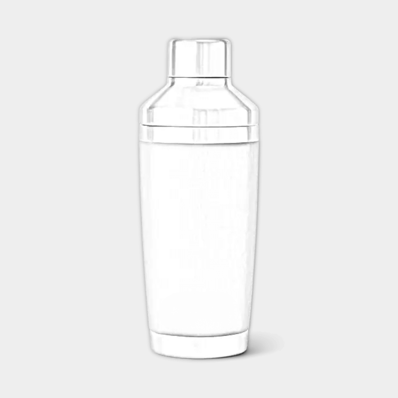 Customizable 20 oz YETI Rambler cocktail shaker with engraved ETCH Laser Engraving logo, stainless steel finish, and ergonomic handle.
