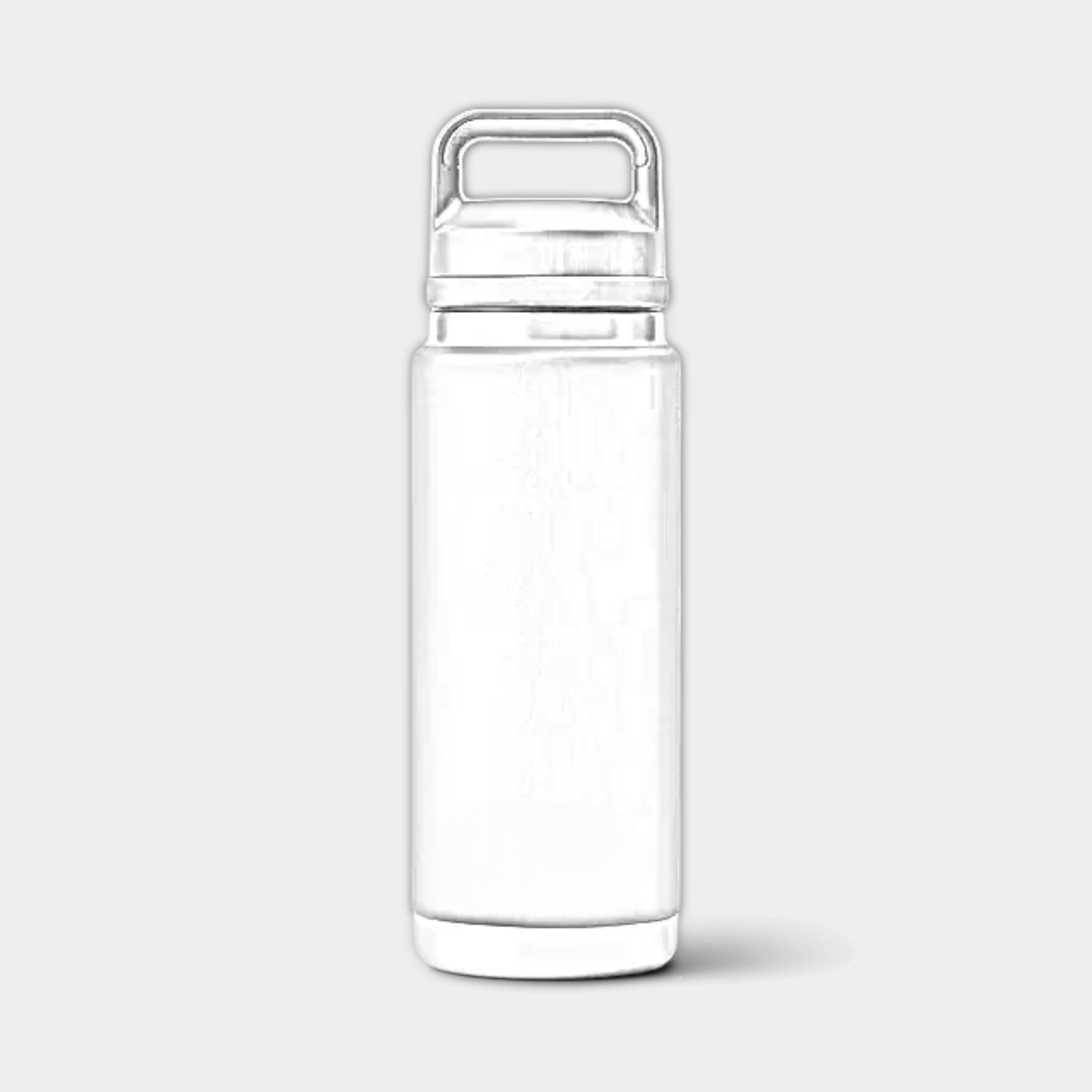 Customizable 26 oz YETI Rambler bottle with chug lid featuring laser engraving design, perfect for outdoor and everyday use.