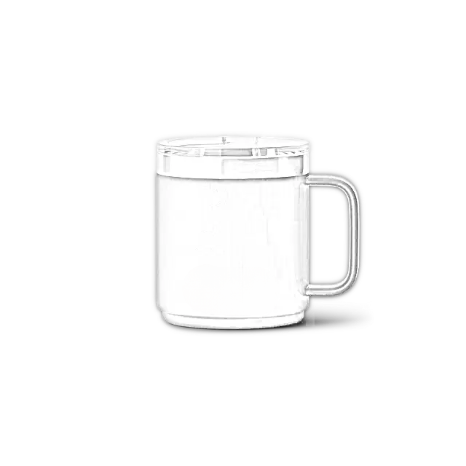 Customisable 10 OZ (296ML) YETI® RAMBLER Stackable Mug - Single/Double Side Engraving