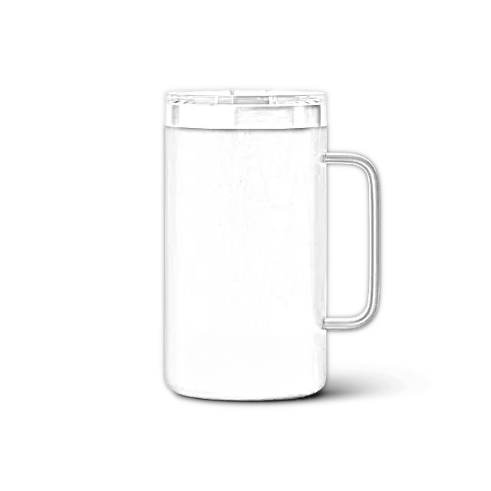 Customisable 24 OZ (710ML) YETI® RAMBLER Mug - Single/Double Side Engraving