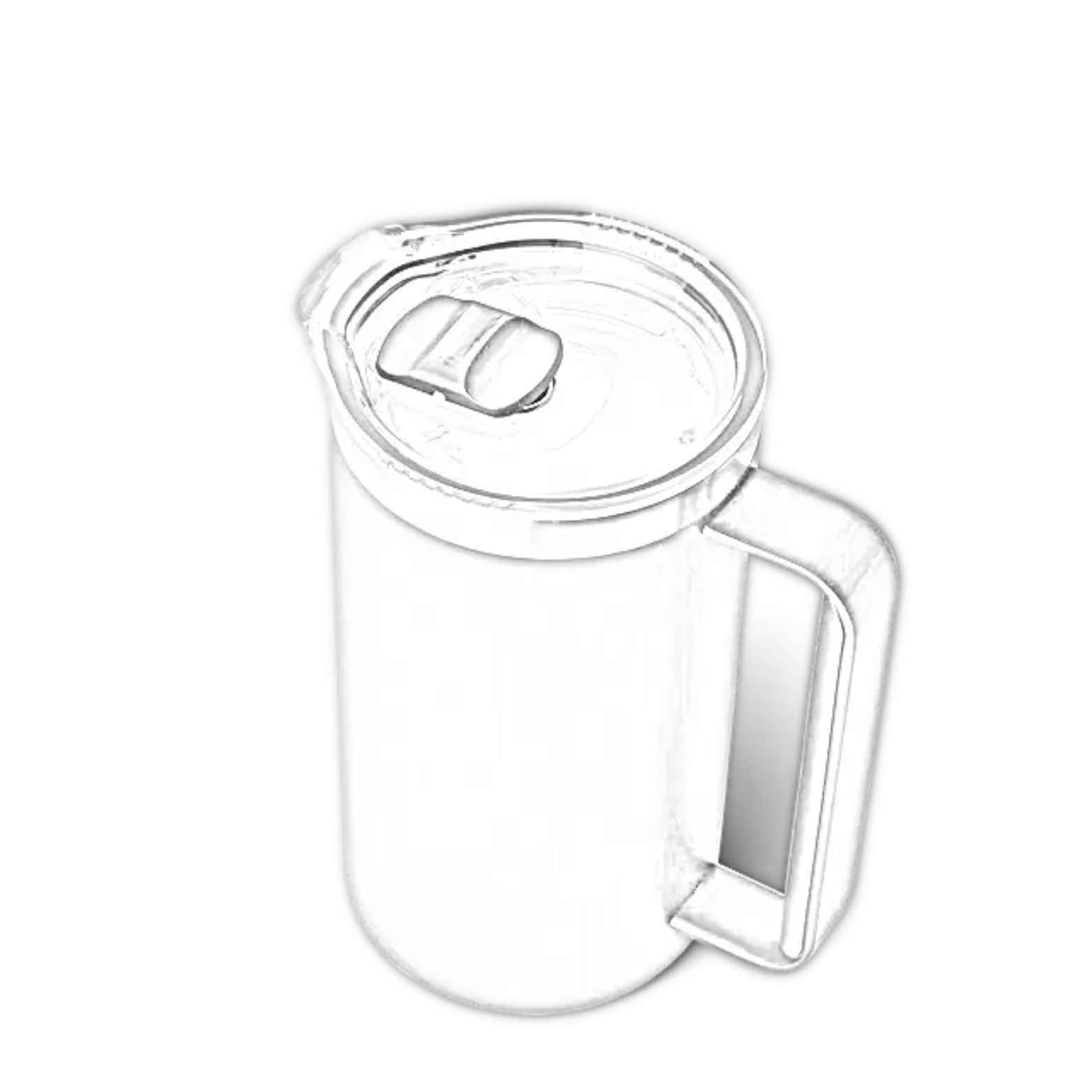 Customisable 34 OZ YETI® RAMBLER Pitcher - Single/Double Side Engraving