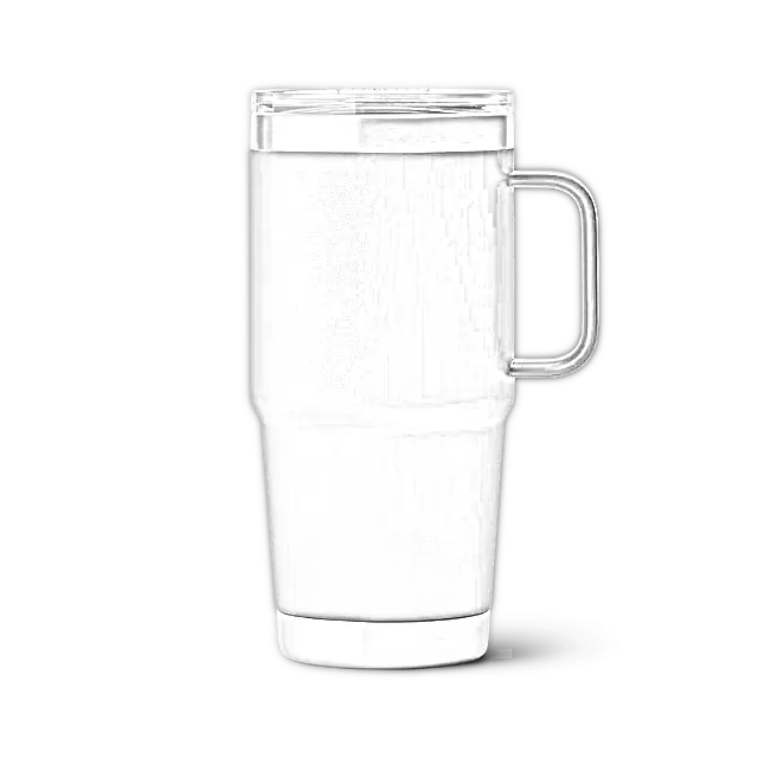 Customisable 20 OZ (591ML) YETI® RAMBLER Travel Mug - Single/Double Side Engraving