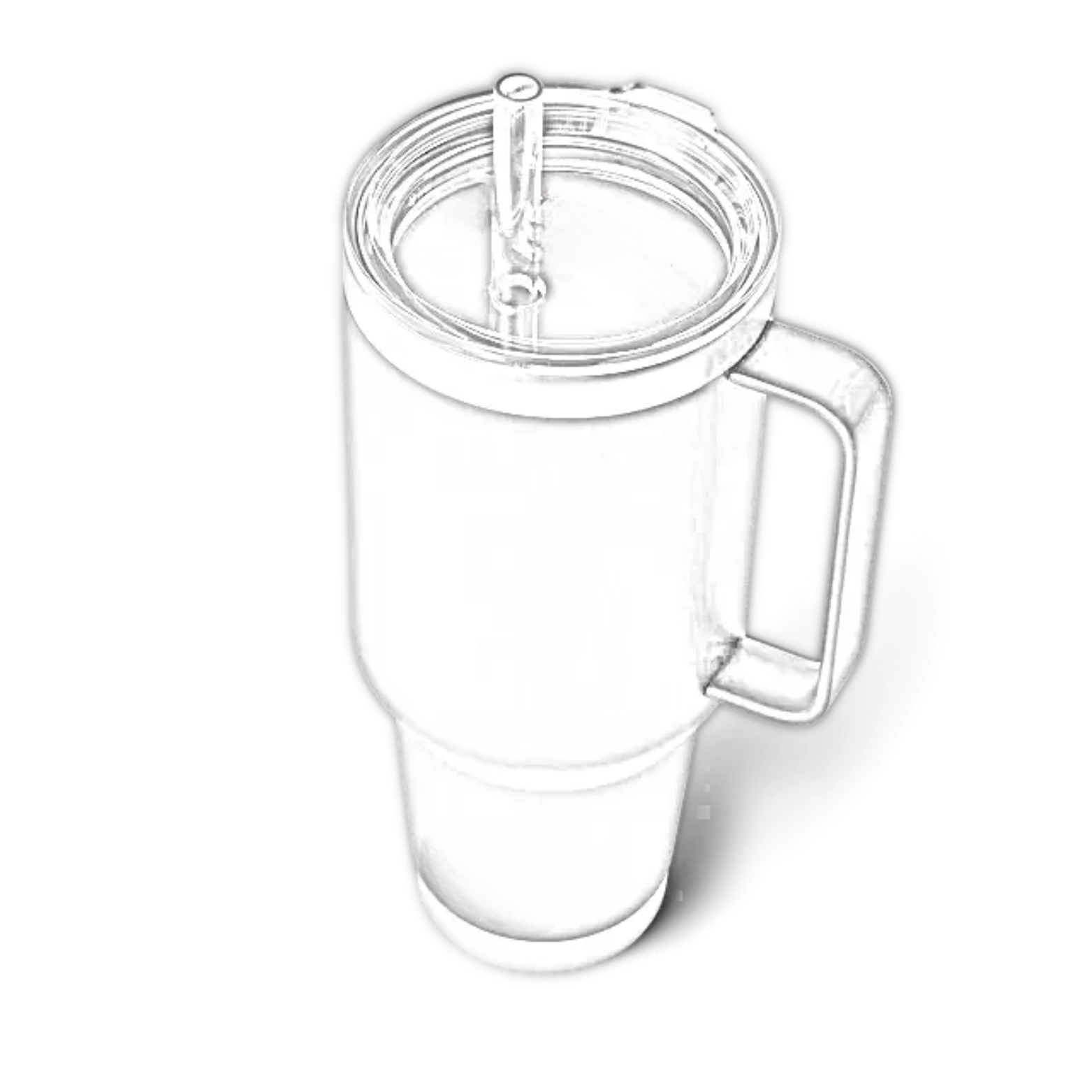Customisable 42 OZ YETI® RAMBLER Straw Mug - Single/Double Side Engraving