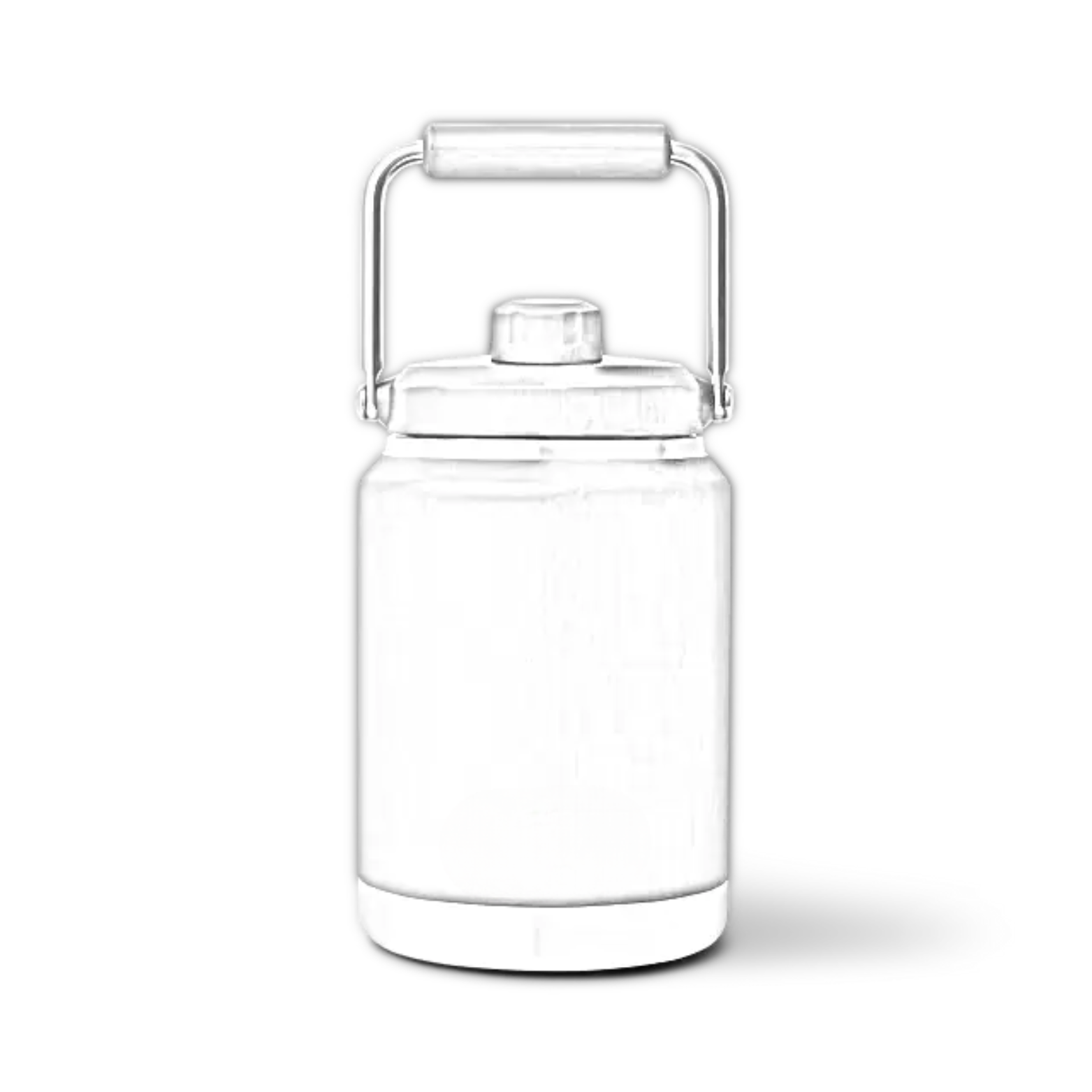 Customisable HALF GALLON (1.9L) YETI® RAMBLER Jug - Single/Double Side Engraving