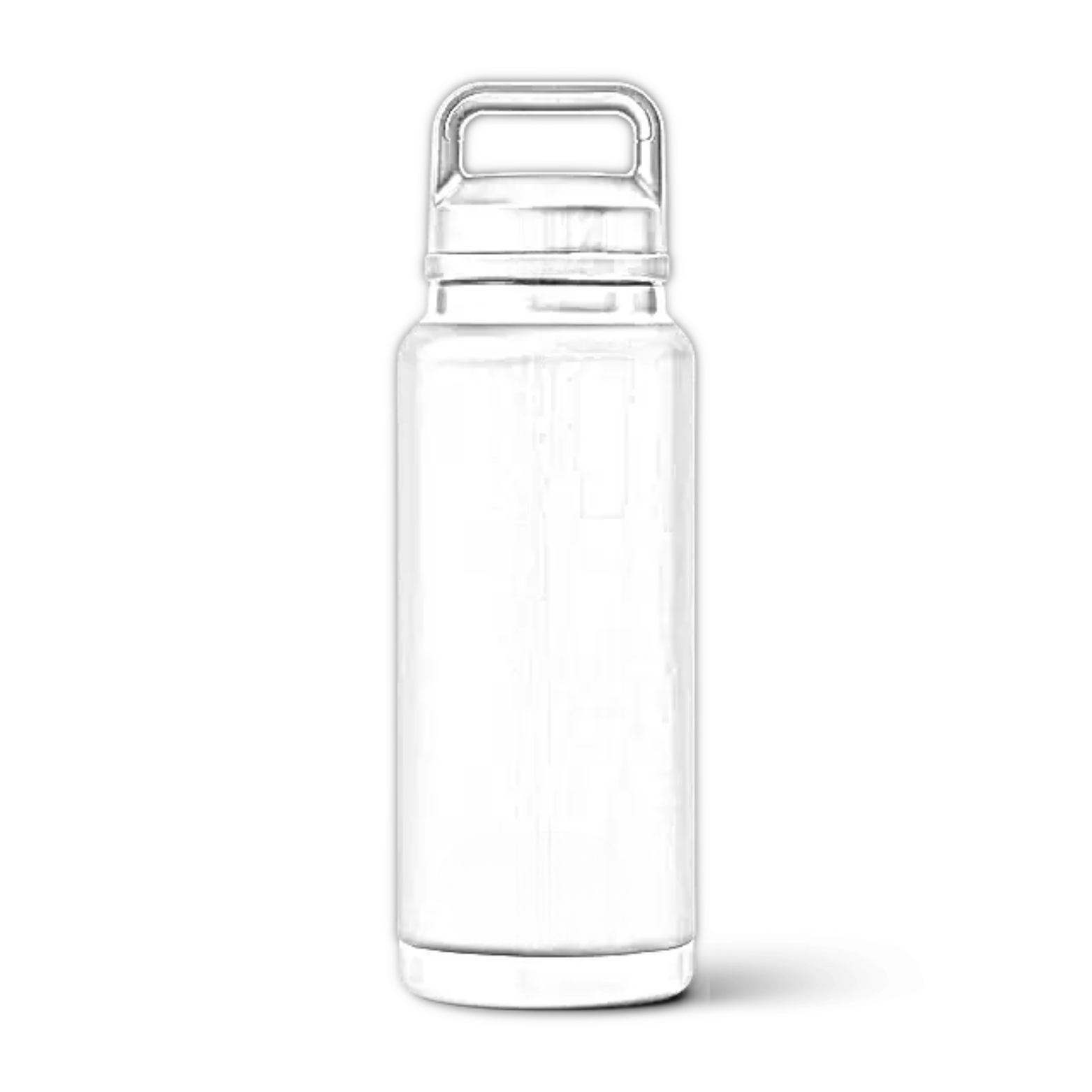 Customisable 36 OZ (1065ML) YETI® RAMBLER Bottle With Chug Lid - Single/Double Side Engraving