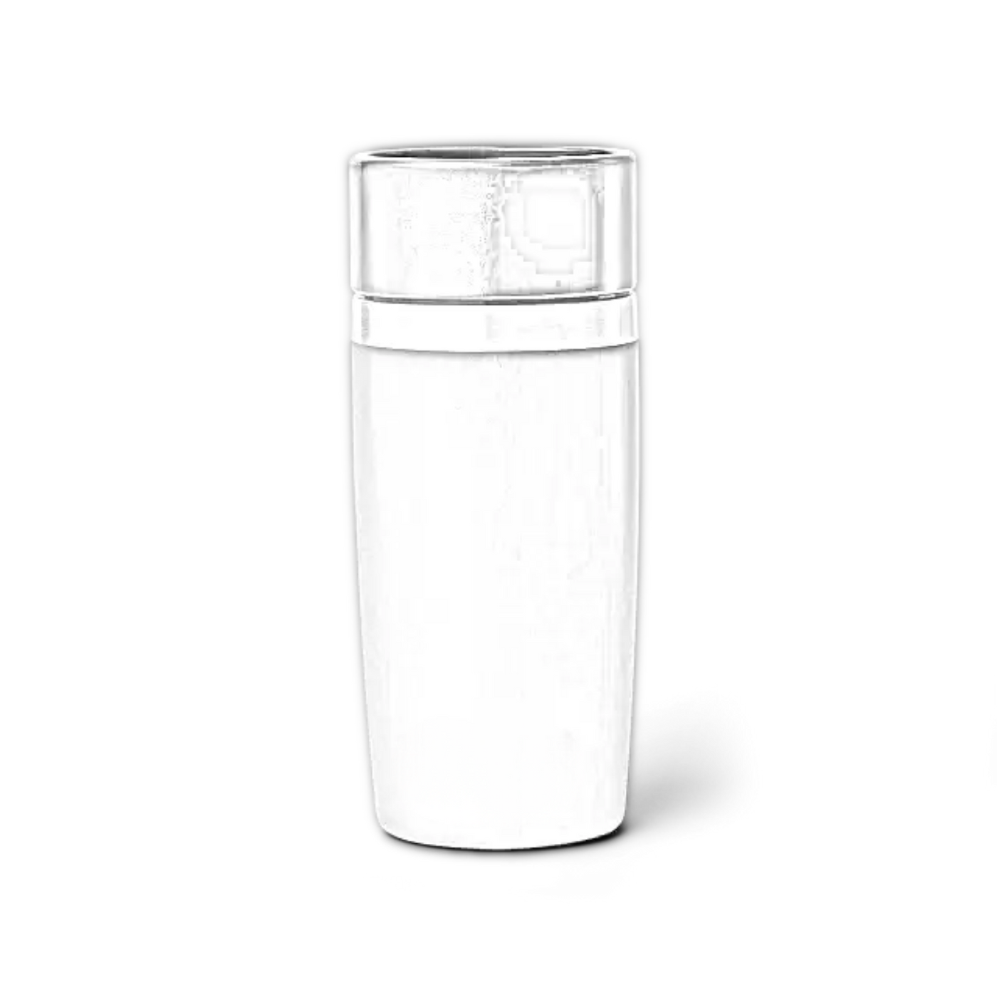 Customisable 12 OZ (354ML) Travel Bottle with Commuter Cap  - Single/Double Side Engraving