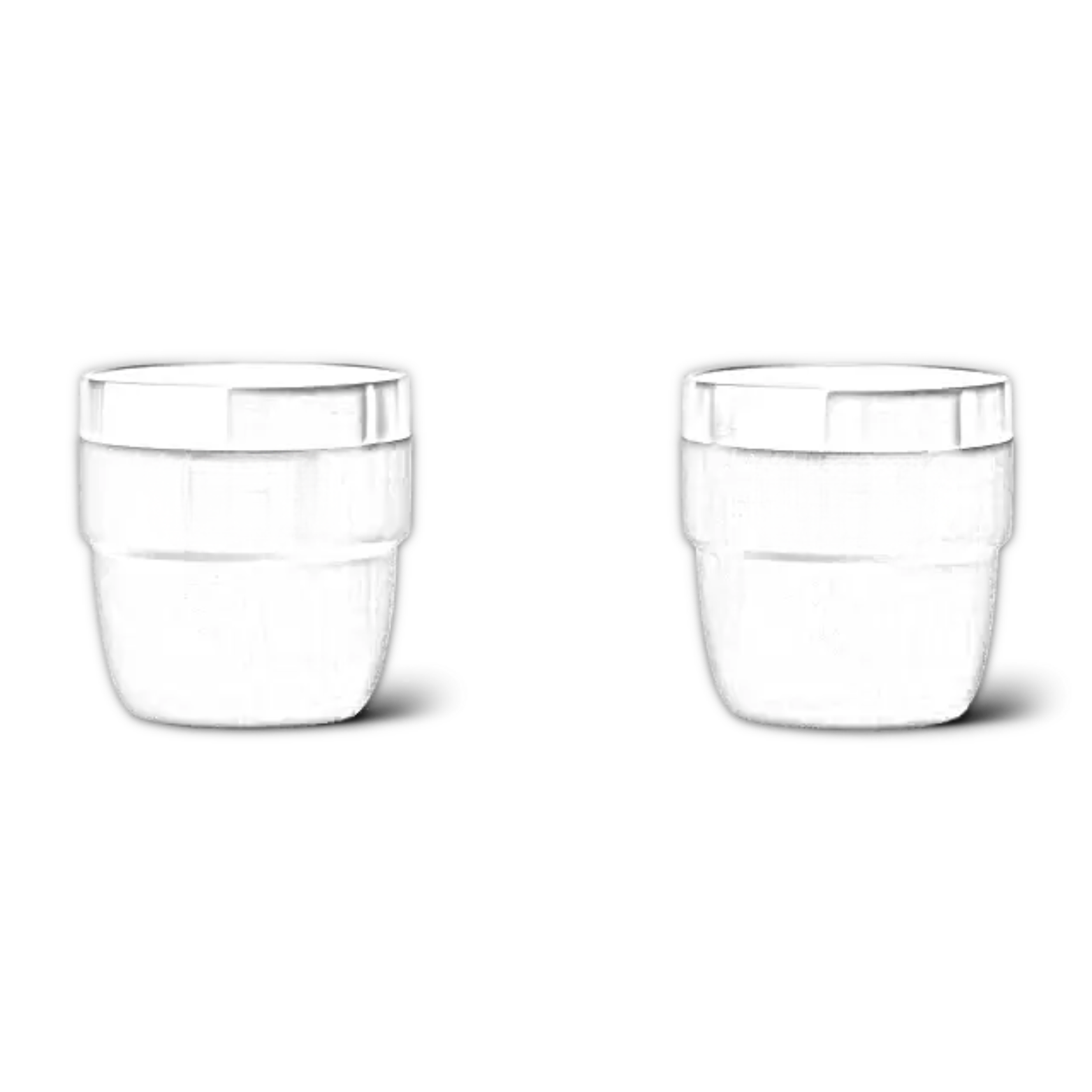 Customisable 4 OZ (118ML) YETI® RAMBLER Stackable Cups (2 Pack) - Single/Double Side Engraving