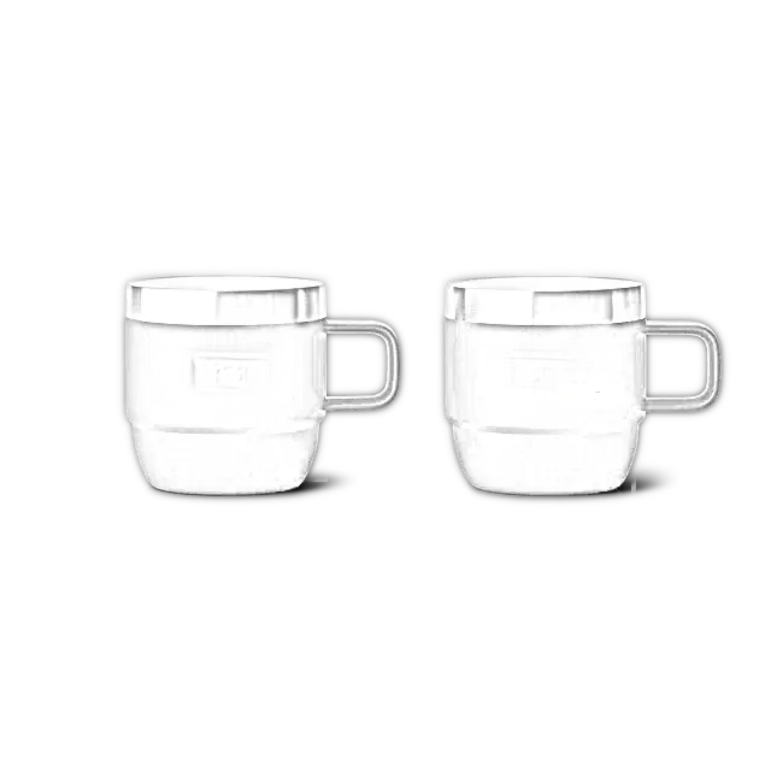 Customisable 6 OZ (177ML) YETI® RAMBLER Stackable Mugs (2 Pack) - Single/Double Side Engraving