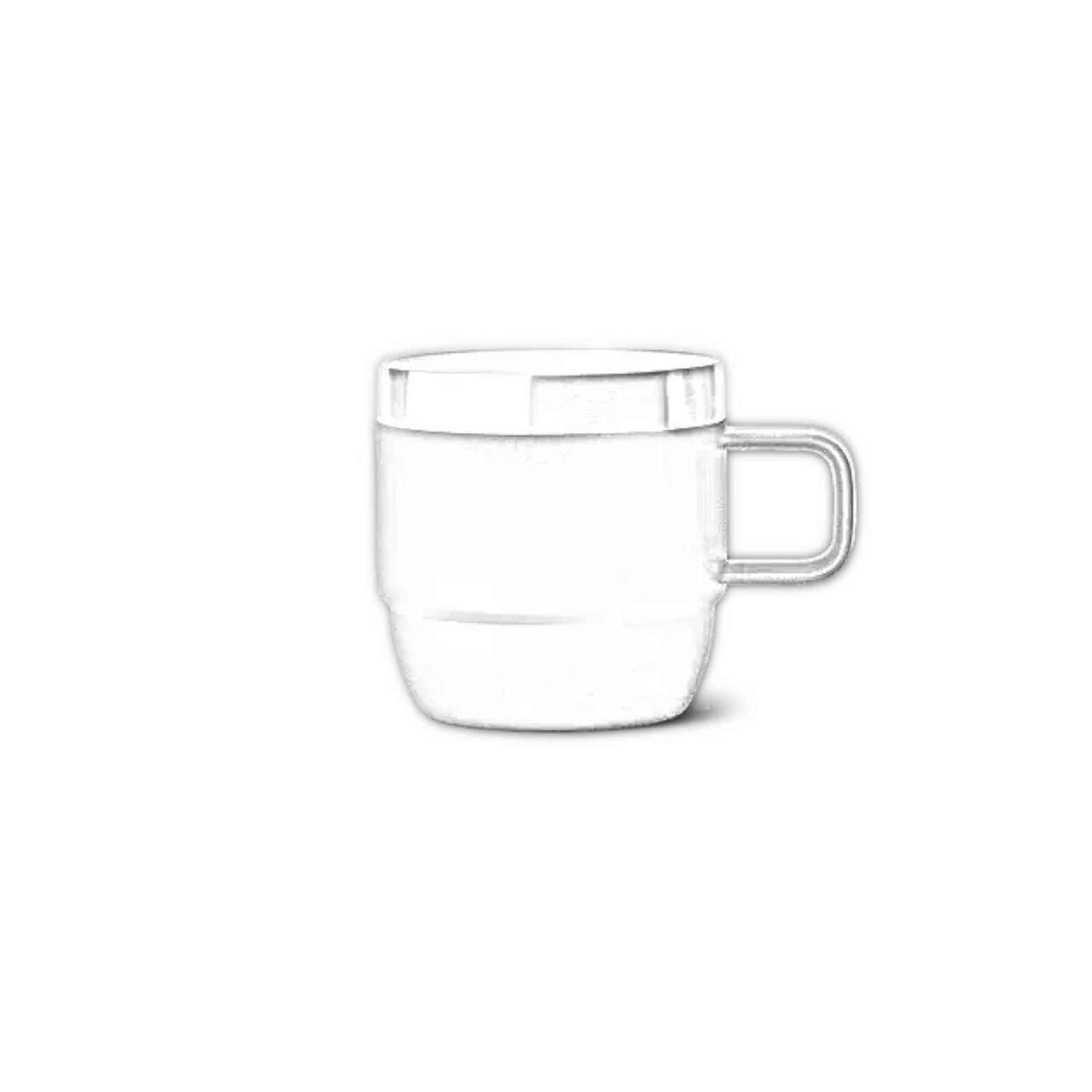 Customisable 6 OZ (177ML) YETI® RAMBLER Stackable Mugs (2 Pack) - Single/Double Side Engraving