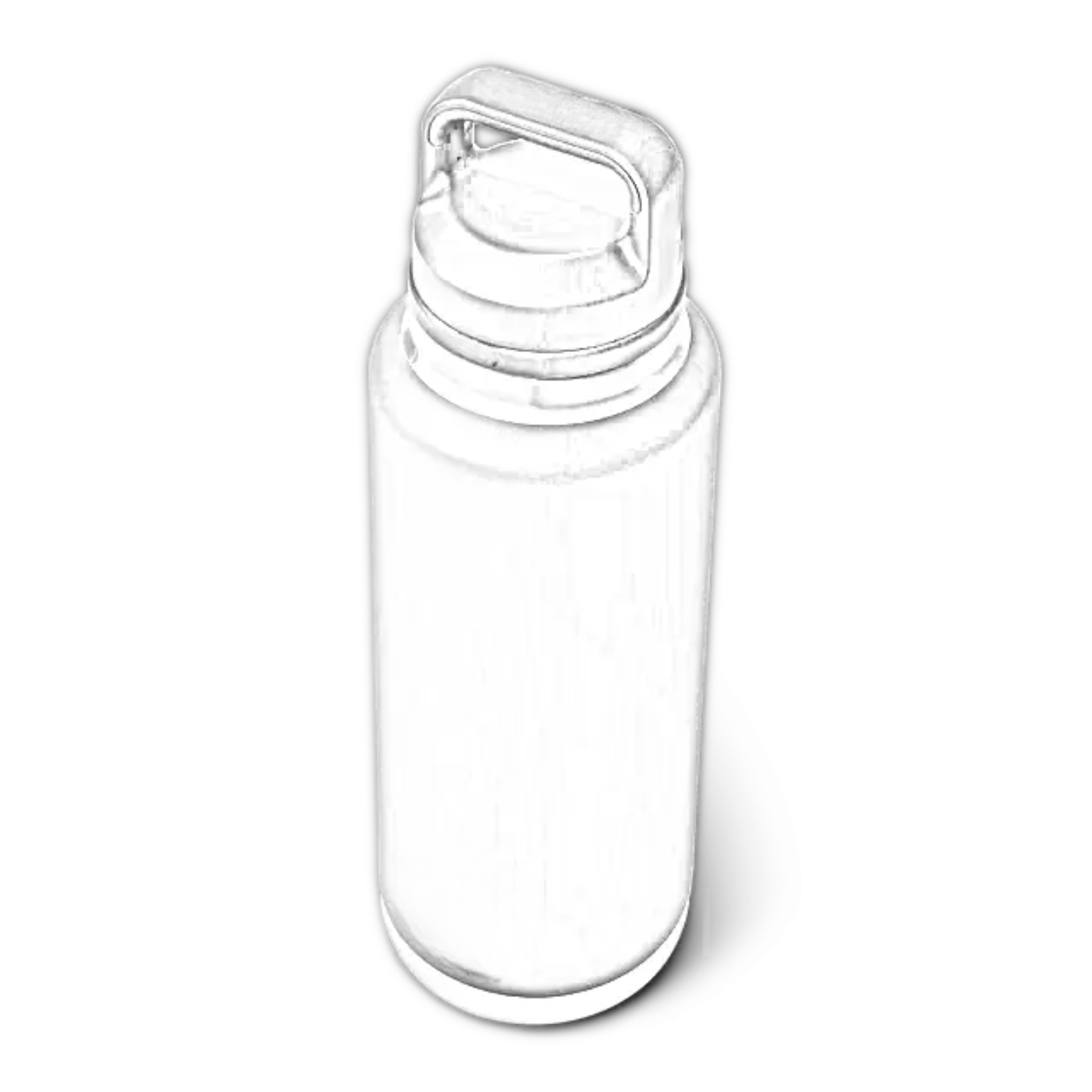 Customisable 46 OZ (1.4L) YETI® RAMBLER Bottle With Chug Lid - Single/Double Side Engraving