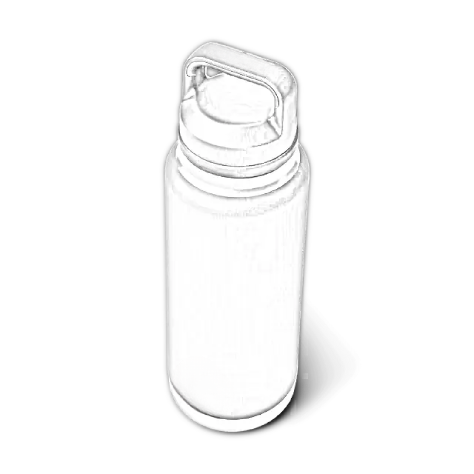 Customisable 36 OZ (1065ML) YETI® RAMBLER Bottle With Chug Lid - Single/Double Side Engraving