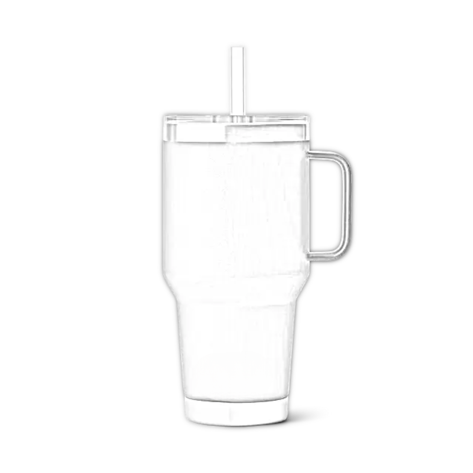 Customisable 35 OZ YETI® RAMBLER Straw Mug - Single/Double Side Engraving