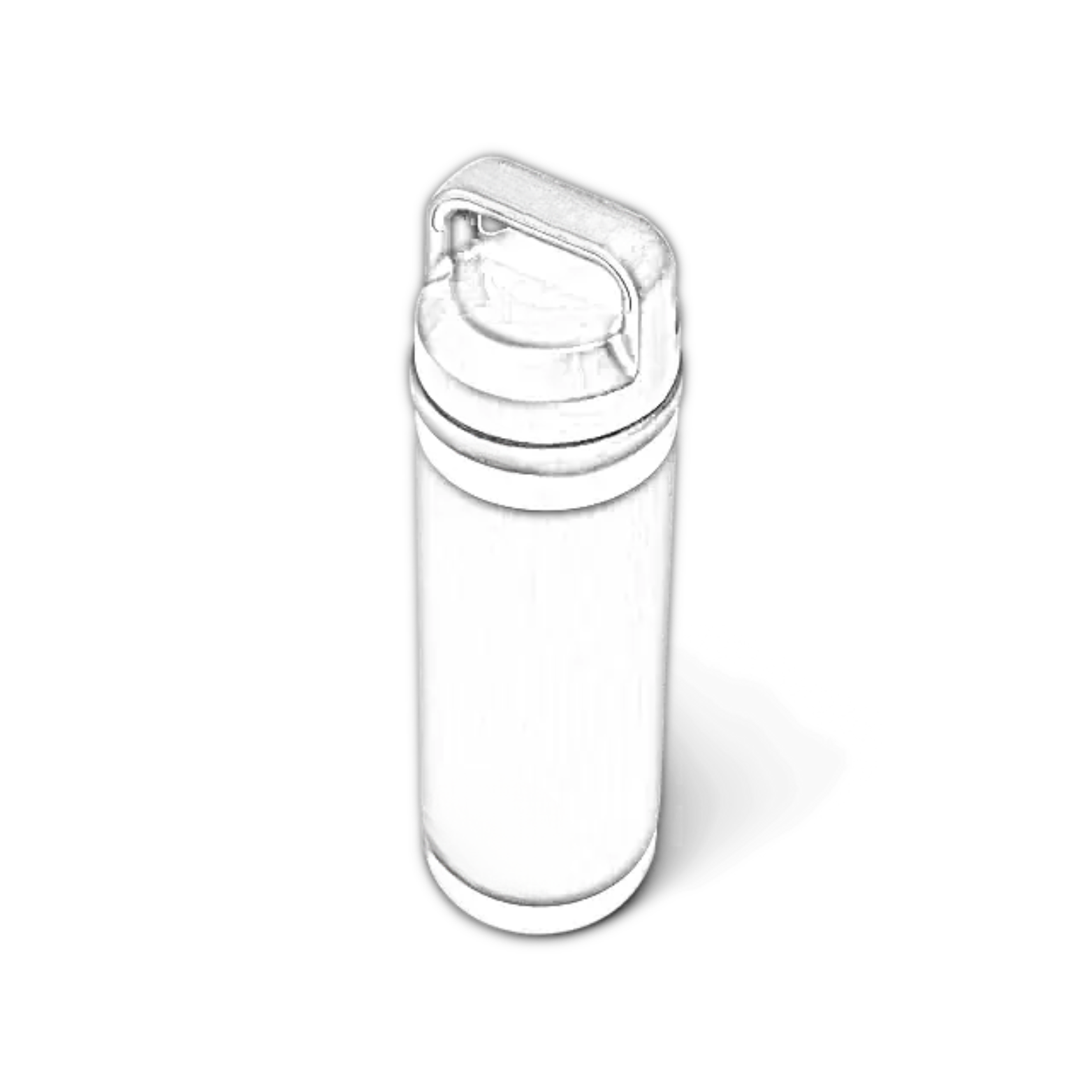 Customisable 18 OZ (532ML) YETI® RAMBLER Bottle With Chug Lid - Single/Double Side Engraving
