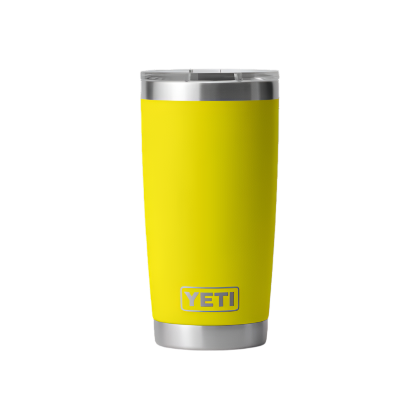 Classic light blue YETI Rambler 20 oz tumbler, perfect for everyday use and adventures.