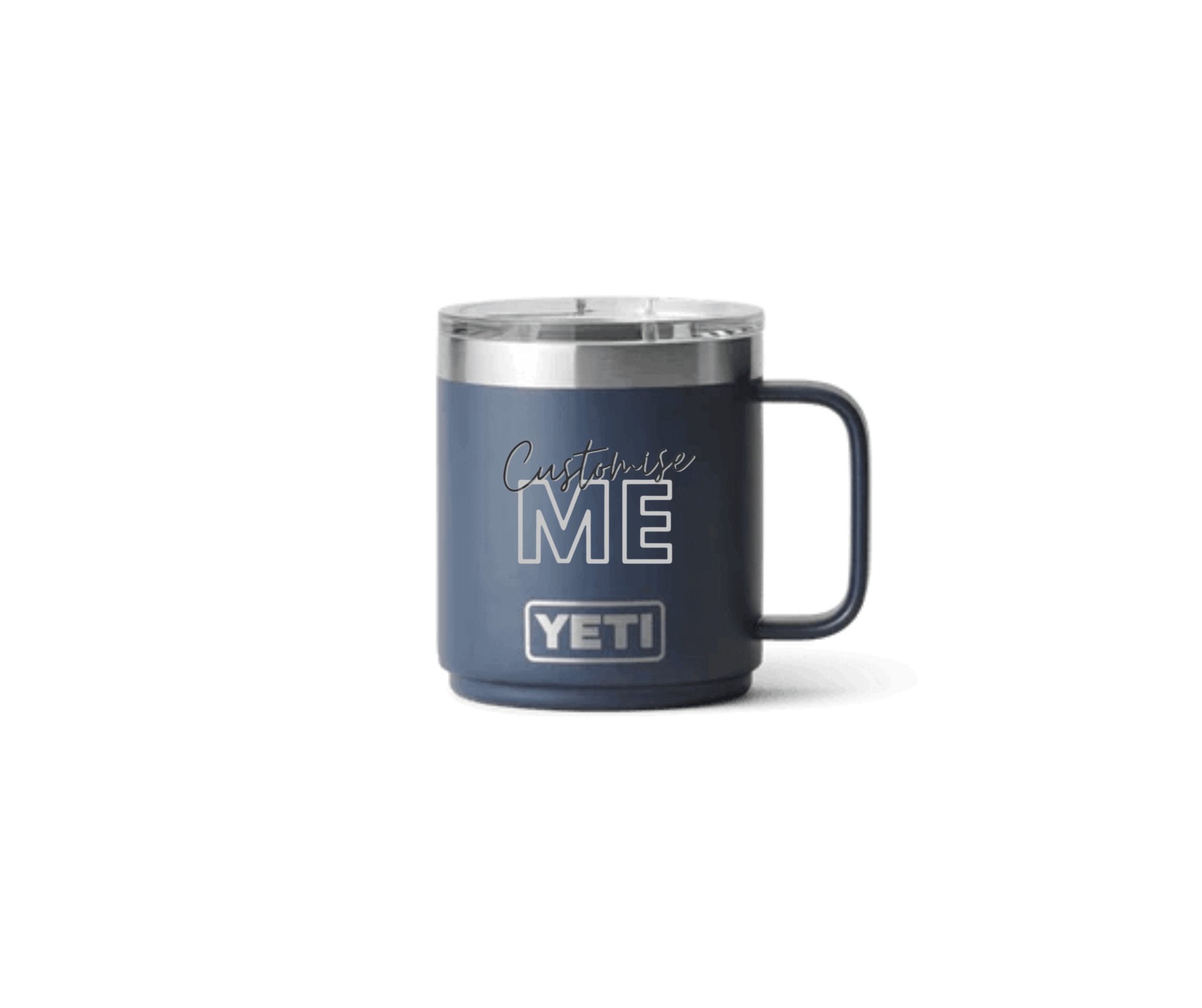 Custom Engraved | 10 OZ (296ML) YETI RAMBLER Stackable Mug - ETCH Laser Engraving