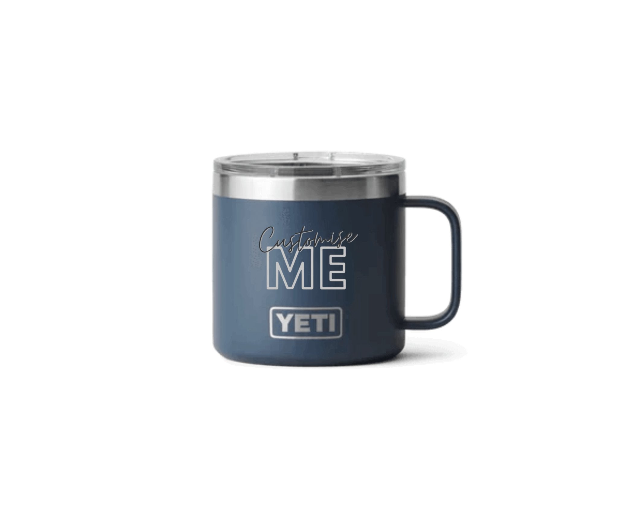 Custom Engraved | 14 OZ (414ML) YETI RAMBLER Mug - ETCH Laser Engraving