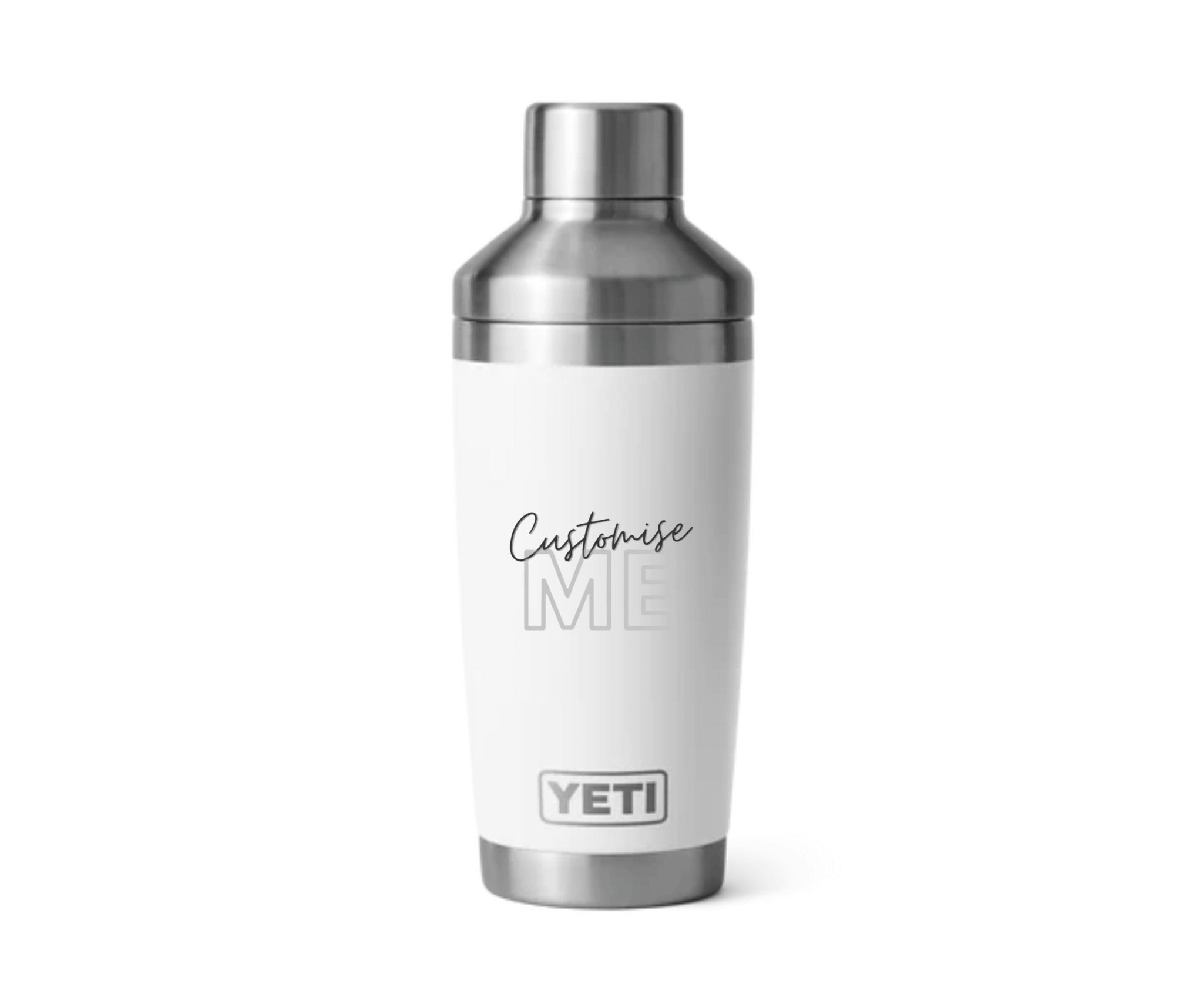 Custom Engraved | 20 OZ YETI RAMBLER Cocktail Shaker - ETCH Laser Engraving