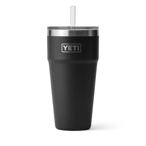 Custom Engraved | 26 OZ YETI RAMBLER Straw Stackable Cup - ETCH Laser Engraving