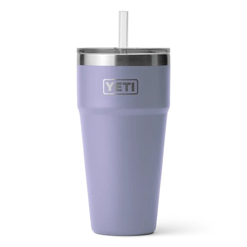 Custom Engraved | 26 OZ YETI RAMBLER Straw Stackable Cup - ETCH Laser Engraving