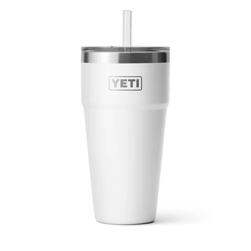 Custom Engraved | 26 OZ YETI RAMBLER Straw Stackable Cup - ETCH Laser Engraving