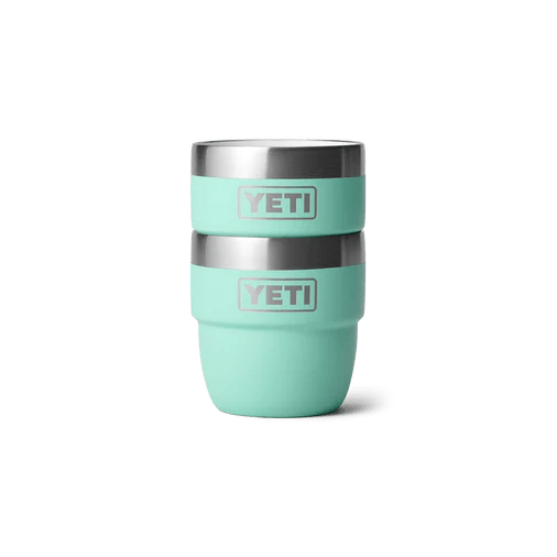 Custom Engraved | 4 OZ (118ML) YETI RAMBLER Stackable Cups (2 Pack) - ETCH Laser Engraving