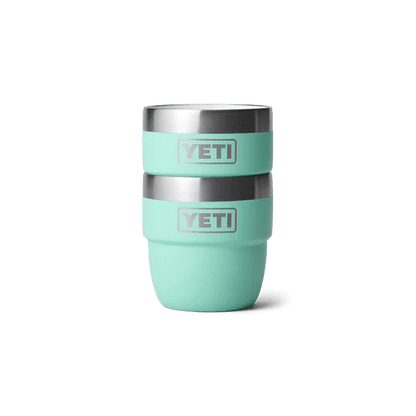 Custom Engraved | 4 OZ (118ML) YETI RAMBLER Stackable Cups (2 Pack) - ETCH Laser Engraving
