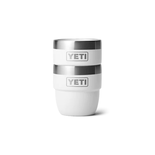 Custom Engraved | 4 OZ (118ML) YETI RAMBLER Stackable Cups (2 Pack) - ETCH Laser Engraving