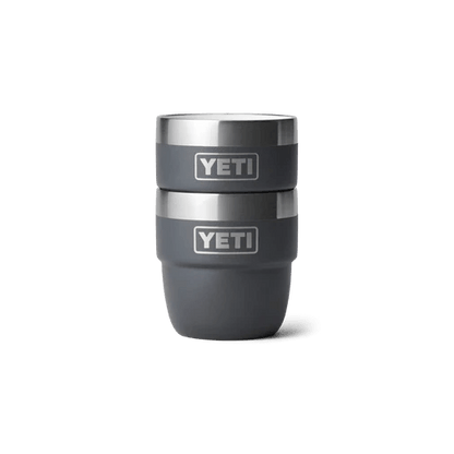Custom Engraved | 4 OZ (118ML) YETI RAMBLER Stackable Cups (2 Pack) - ETCH Laser Engraving