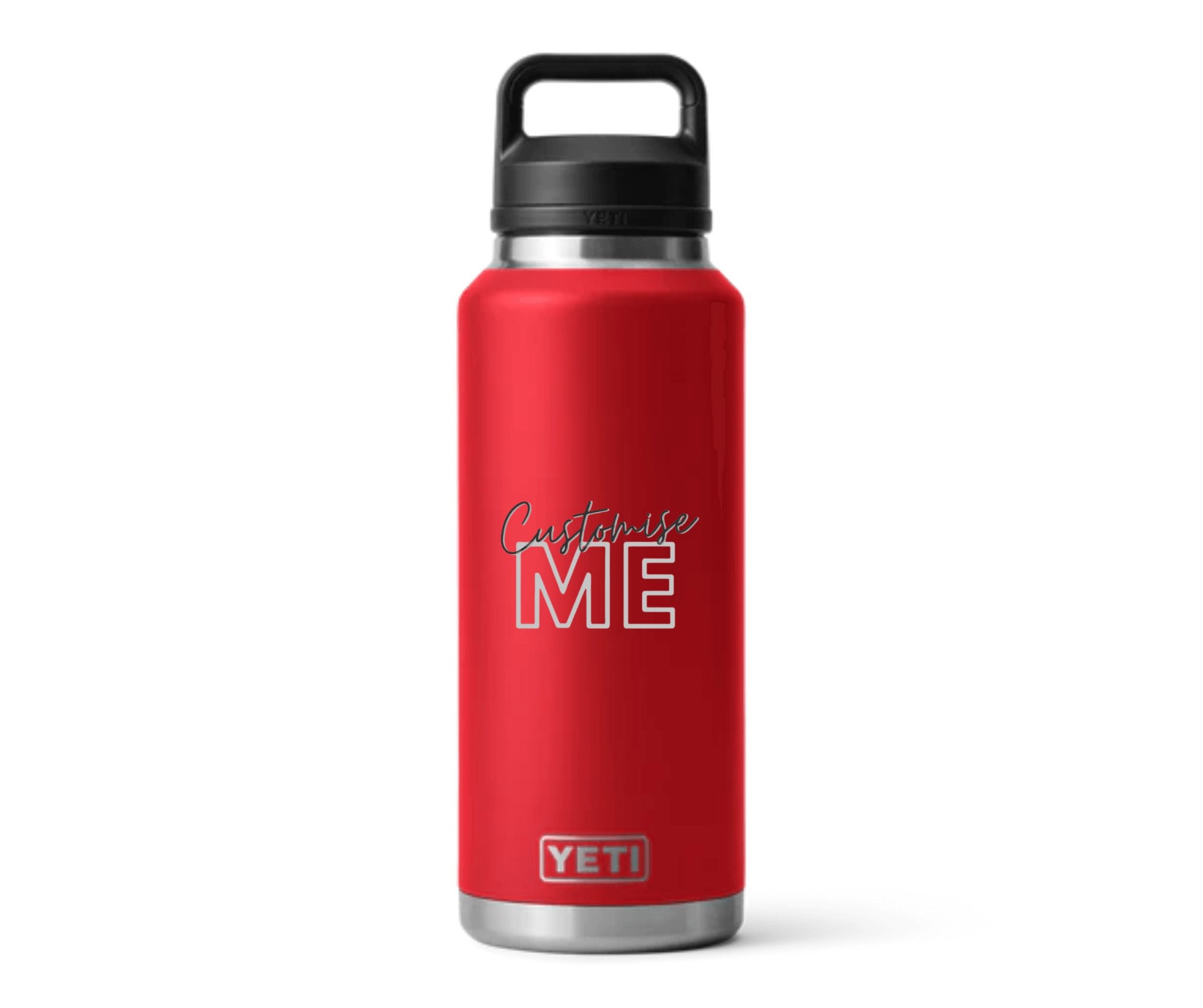 Custom Engraved | 46 OZ (1.4L) YETI RAMBLER Bottle With Chug Lid - ETCH Laser Engraving