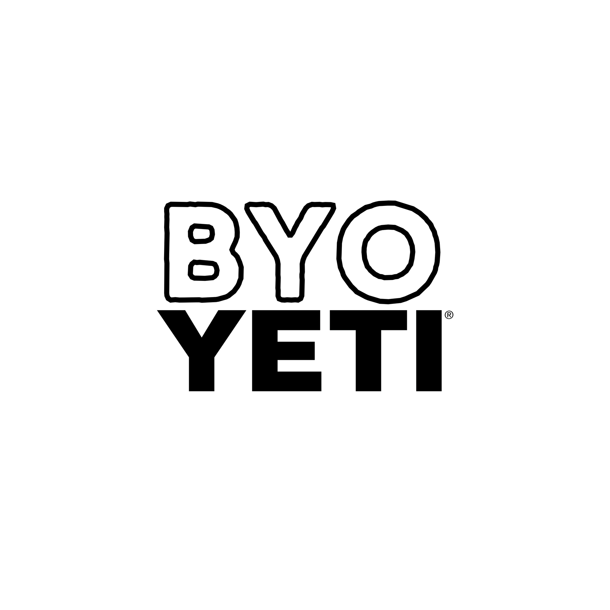 ETCH Laser Engraving BYO YETI® Local Pickup with engraved blossom design on a YETI® tumbler or cooler.