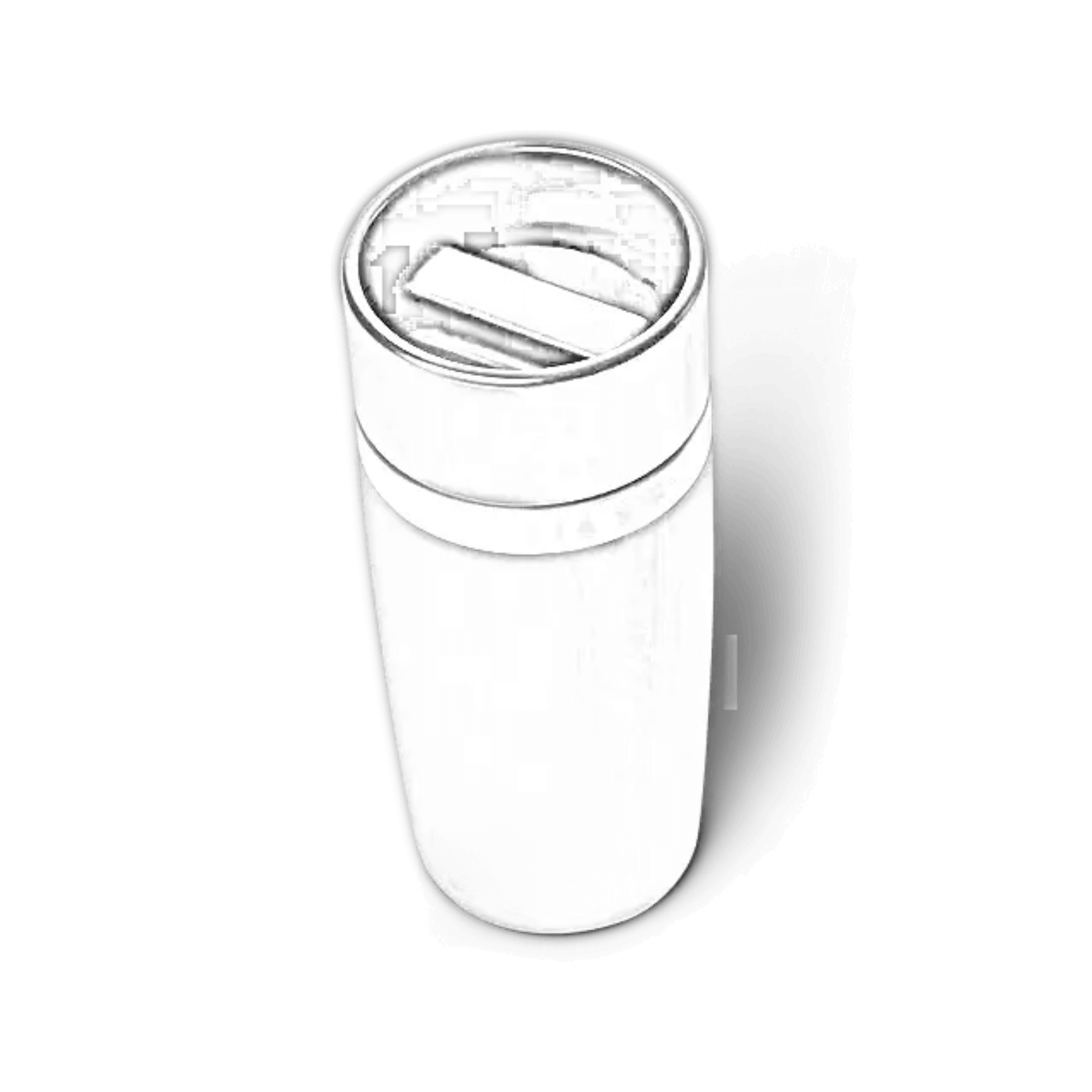 Customisable YETI Rambler travel bottle with commuter cap, 12 oz (354ml), featuring laser engraved ETCH design.